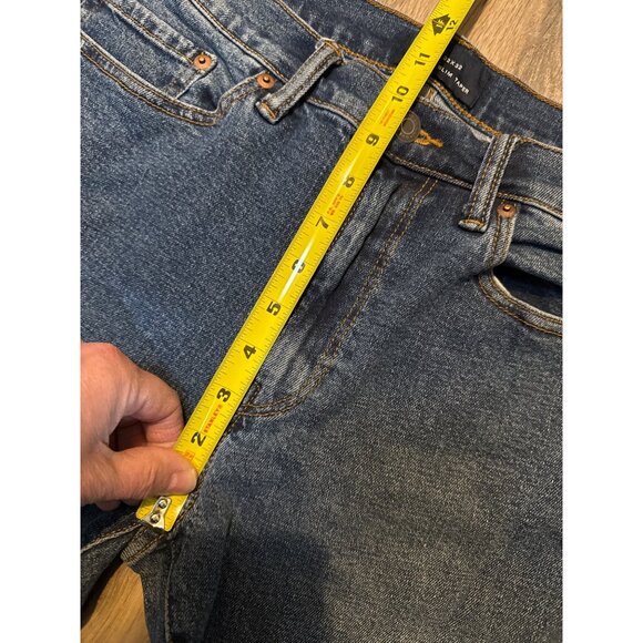 Gap Mens Slim Tapered Jeans 32x32 Blue Denim Casual Comfortable Fit - Picture 4 of 9